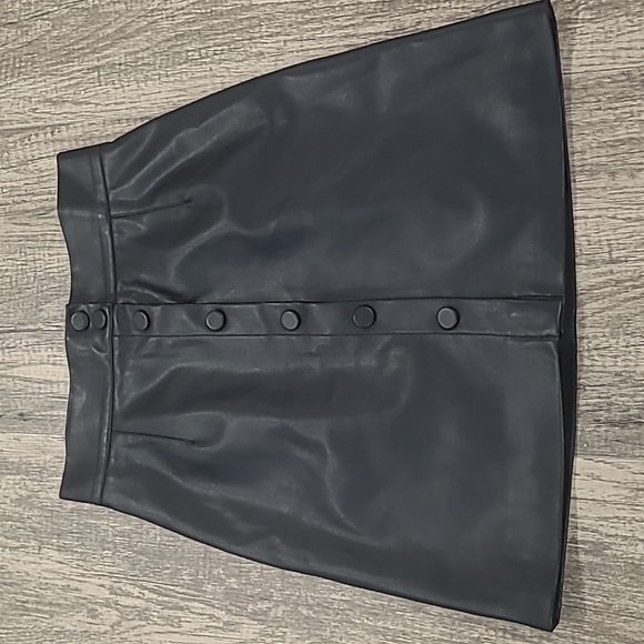 H&M Dresses & Skirts - H&M Faux Leather Skirt